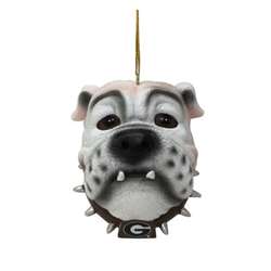 Item 416126 University of Georgia Bulldogs Mascot Head Ornament