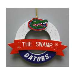 Item 416183 Florida Wreath With Banner Ornament