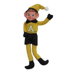 Item 416233 Appalachian State University Mountaineers Bendable Pixie Ornament