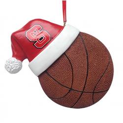 Item 416275 North Carolina State University Wolfpack Basketball Ornament