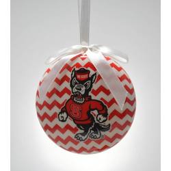Item 416305 North Carolina State University Wolfpack Chevron Ornament