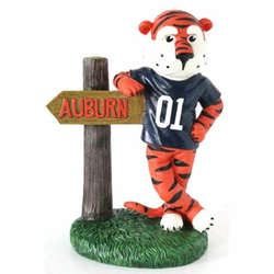 Item 416395 Auburn University Tigers Mascot With Sign