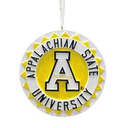 Item 416423 Appalachian State University Mountaineers 3D Logo Ornament