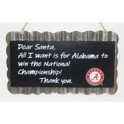 Item 416457 University of Alabama Crimson Tide Chalk Board Hanging