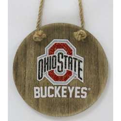Item 416468 Ohio State University Buckeyes Disc Ornament