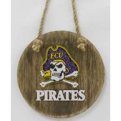 Item 416471 East Carolina University Pirates Disc Ornament