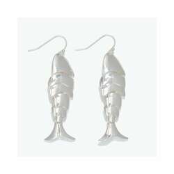 Item 418125 thumbnail Moveable Silver Fish Earrings