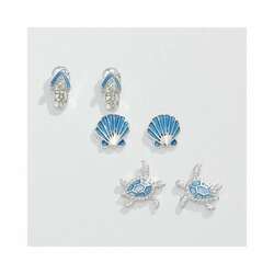 Item 418306 thumbnail Ocean Blue Beach Trio Earrings