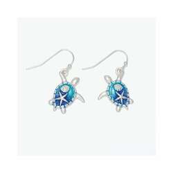 Item 418386 thumbnail Turtles With Ocean Hues And Sea Life Earrings