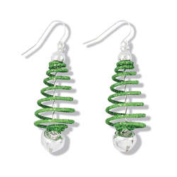 Item 418541 Green Spring Tree Earrings