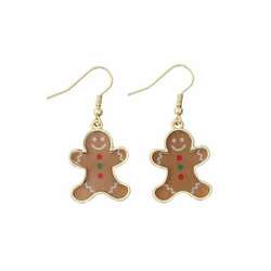 Item 418713 Gingerbread Man Earrings