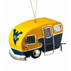 Item 420023 West Virginia University Mountaineers Camper Ornament
