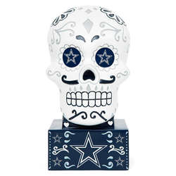 Item 420057 Dallas Cowboys Sugar Skull Statue