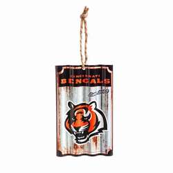 Item 420153 Cincinnati Bengals Corrugate Ornament