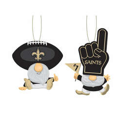 Item 420223 New Orleans Saints Gnome Fan Ornament