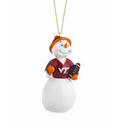 Item 420275 Virginia Tech Hokies Snowman Ornament