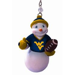 Item 420276 West Virginia University Mountaineers Snowman Ornament