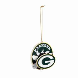Item 420371 Green Bay Packers Breakout Bobble Ornament