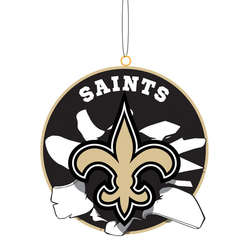 Item 420386 New Orleans Saints Breakout Bobble Ornament