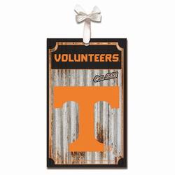 Item 420393 University of Tennessee Volunteers Corrugate Ornament