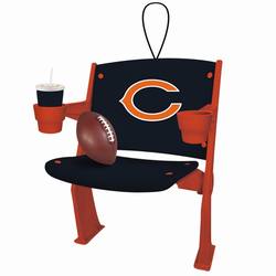 Item 420409 Chicago Bears Stadium Seat Ornament