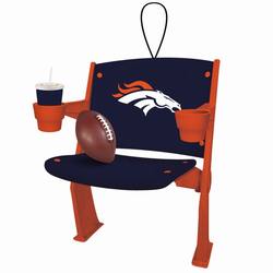 Item 420417 Denver Broncos Stadium Seat Ornament