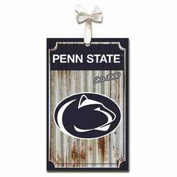 Item 420422 Penn State University Nittany Lions Corrugate Ornament