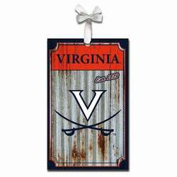 Item 420453 University of Virginia Cavaliers Corrugate Ornament