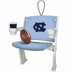 Item 420459 University of North Carolina Tar Heels Stadium Seat Ornament