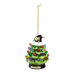 Item 420495 thumbnail Pittsburgh Penguins Tree with Hat Ornament