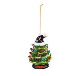 Item 420556 University Of Virginia Tree with Hat Ornament