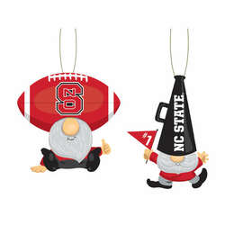 Item 420601 NC State Wolfpack Gnome Fan Ornament