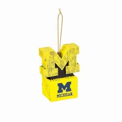 Item 420609 University of Michigan Wolverines Mascot Ornament