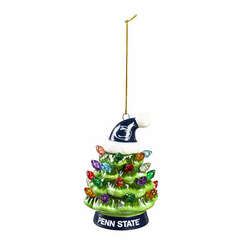 Item 420621 Pennsylvania State University Tree With Hat Ornament
