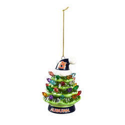 Item 420628 Auburn University Tree With Hat Ornament