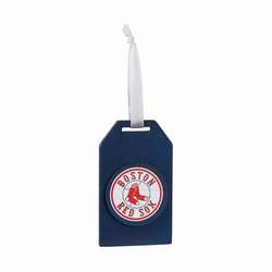 Item 420631 Boston Red Sox Gift Tag Ornament