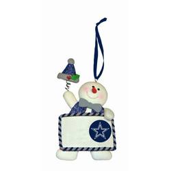 Item 420648 Dallas Cowboys Snowman Ornament