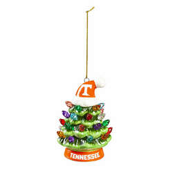 Item 420665 University Of Tennessee Tree With Hat Ornament