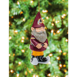 Item 420815 Washington Redskins Garden Gnome Ornament