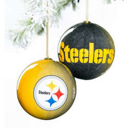 Item 420967 Pittsburgh Steelers Ball Ornament