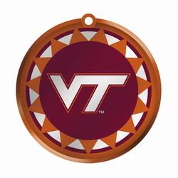 Item 421036 Virginia Tech Hokies Logo Disc Ornament