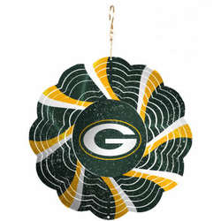 Item 421092 Green Bay Packers Geo Spinner Ornament