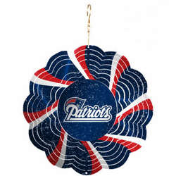 Item 421093 New England Patriots Geo Spinner Ornament