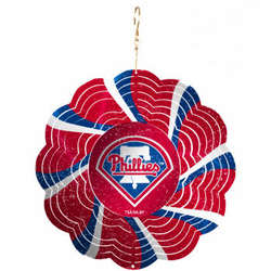 Item 421117 Philadelphia Phillies Geo Spinner Ornament