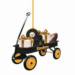 Item 421222 Pittsburgh Steelers Team Wagon Ornament