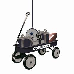 Item 421223 Dallas Cowboys Team Wagon Ornament