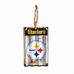 Item 421226 Pittsburgh Steelers Corrugate Ornament