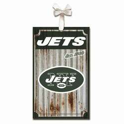 Item 421229 New York Jets Corrugate Ornament