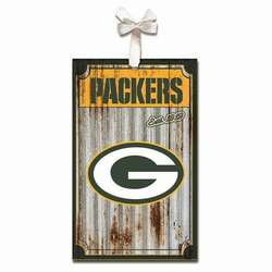 Item 421233 Green Bay Packers Corrugate Ornament