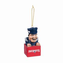 Item 421250 New England Patriots Mascot Ornament